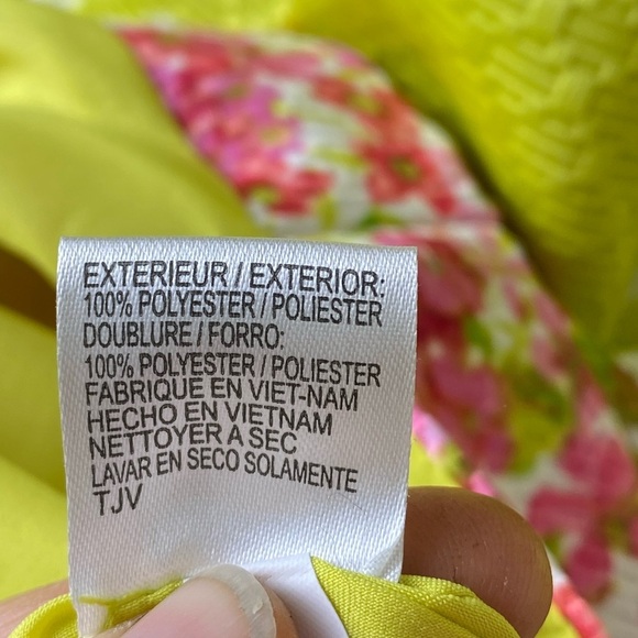 Floral dress Dress in Yellow and Pink - Picture 8 of 10